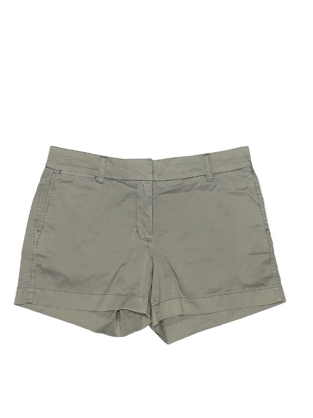 J. Crew Olive-Taupe Women's Bermuda Shorts
